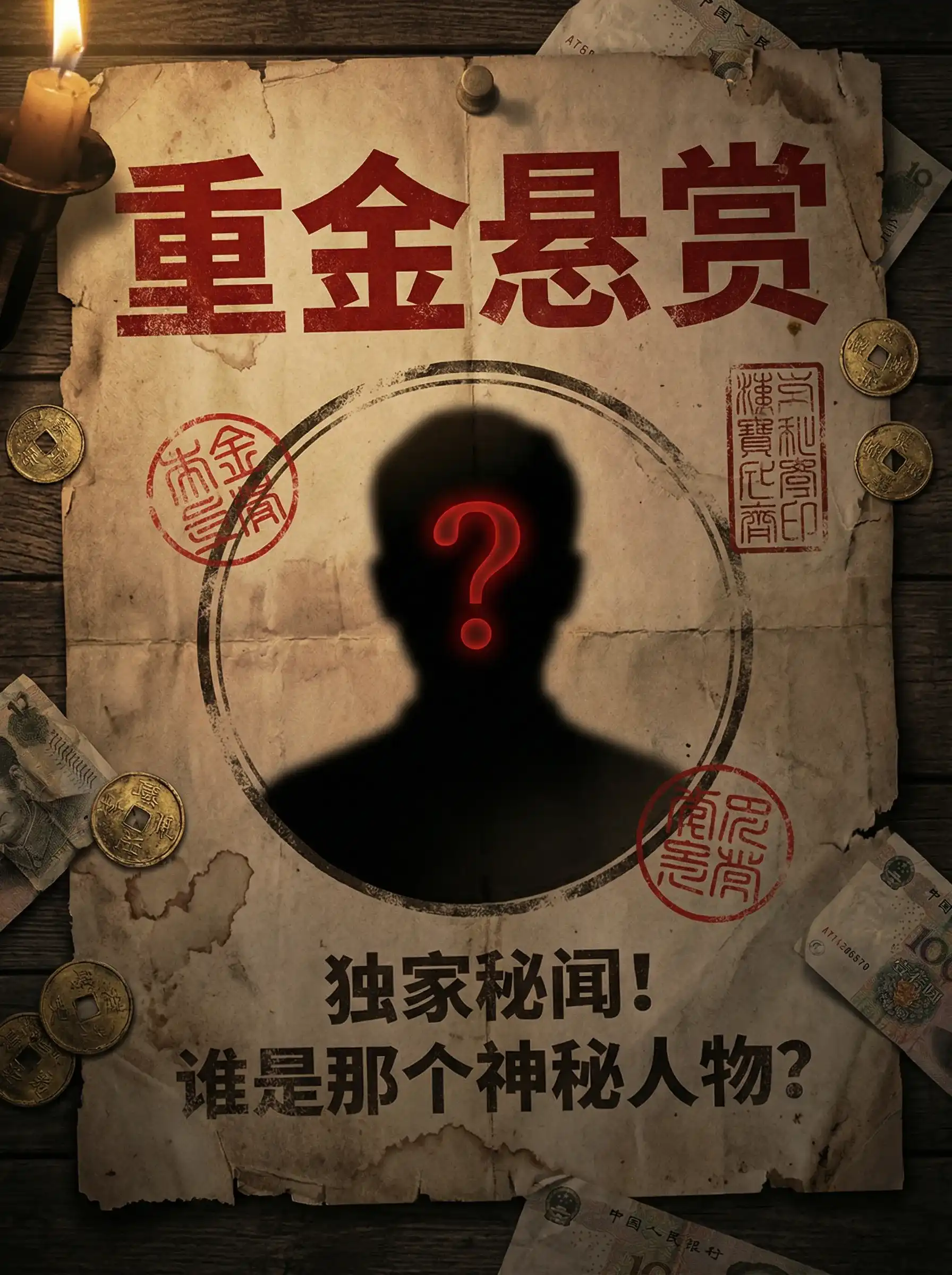 八叉书库 - 重金悬赏线索征集令